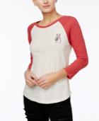 Mighty Fine Juniors' Peace Graphic T-shirt