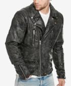 Denim & Supply Ralph Lauren Men's Slim Coated Denim Moto Jacket