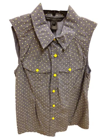 Marc By Marc Jacobs Dotty Chambray Top