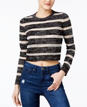 Guess Amara Striped Crop Top