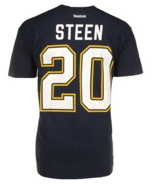 Reebok Men's Short-sleeve Alexander Steen St. Louis Blues Nhl Player T-shirt