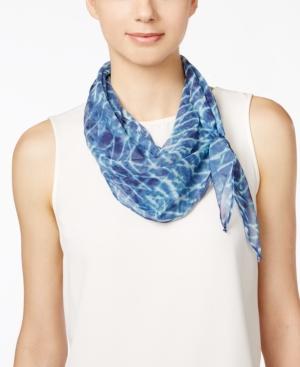Vince Camuto Shibori Kite Silk Scarf