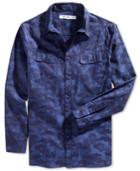 William Rast Men's Baker Camouflage Shirt