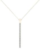 Line Of Love Diamond Pendant Necklace (1/4 Ct. T.w.) In 14k White Gold, Rose Gold Or Gold
