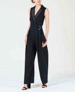Xoxo Juniors' Embellished Belted Jumpsuit