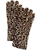 Cejon Animal-print Velvet Gloves