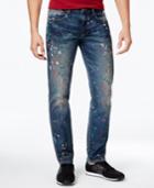 Armani Exchange Men's Splatter Paint Jeans