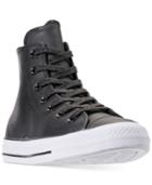 Converse Women's Chuck Taylor All Star Leather High Top Casual Sneakers From Finish Line