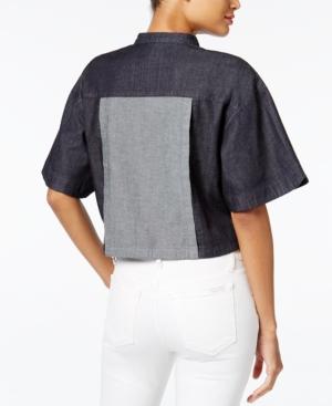 Guess Cropped Boxy Shirt