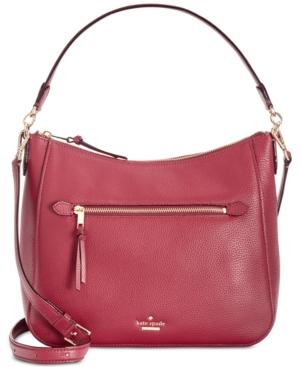 Kate Spade New York Jackson Street Quincy Medium Pebble Leather Shoulder Bag