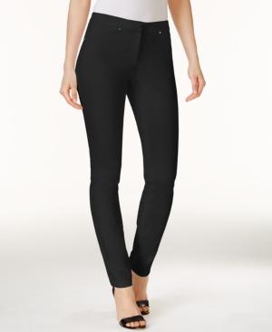 Alfani Rivet-trim Skinny Pants, Only At Macy's