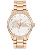 Lacoste Watch, Women's Victoria Rose Gold Ion-plated Stainless Steel Bracelet 40mm 2000828