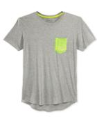 Guess Men's Neon Heat Seal Pocket T-shirt