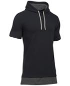 Under Armour Men's Short-sleeve Layered-look Fleece Hoodie