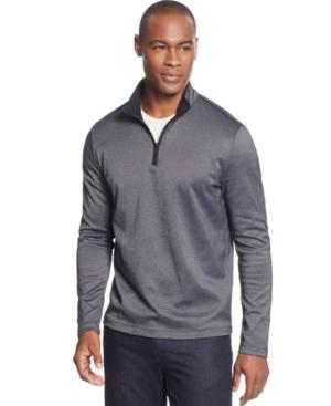 Alfani Quarter-zip Pullover Sweater, Only At Macy's