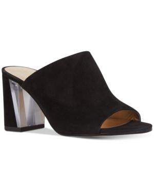 Nine West Gemily Block-heel Mules Women's Shoes