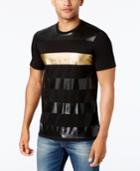 Guess Men's Metallic-stripe T-shirt