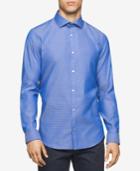 Calvin Klein Men's Optic Circle Cotton Shirt