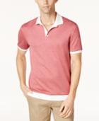 Vince Camuto Men's Slim-fit Colorblocked Polo