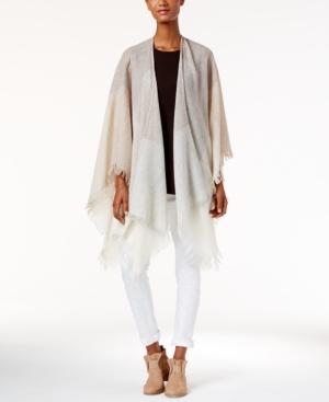 Eileen Fisher Open-front Serape Poncho