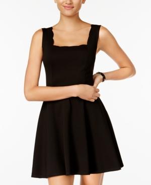 Jump Juniors' Scalloped Fit & Flare Dress