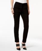 Alfani Flocked Grid-print Pants, Only At Macy's