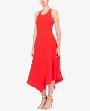 Catherine Catherine Malandrino Handkerchief-hem Fit & Flare Dress