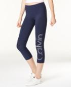 Calvin Klein Performance Outline Logo Capri Leggings