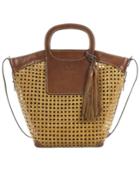 Patricia Nash Distressed Wicker Vilani Tote