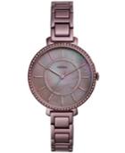 Fossil Women's Jocelyn Lavender Stainless Steel Bracelet Watch 36mm