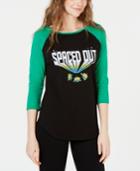 Disney Juniors' Cotton Spaced Out Graphic-print T-shirt