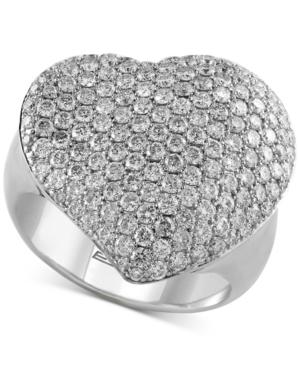 Pave Classica By Effy Diamond Heart Ring (2 Ct. T.w.) In 14k White Gold