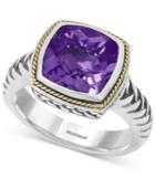 Balissima By Effy Amethyst Ring (4 Ct. T.w.) In 18k Gold And Sterling Silver