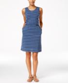 G.h. Bass & Co. Striped Sleeveless Dress