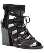 Vince Camuto Ranata Lace-up Block-heel Sandals Women's Shoes