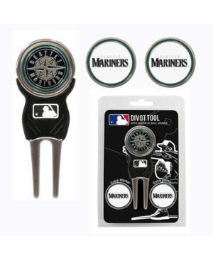 Team Golf Seattle Mariners Divot Tool And Markers Set