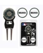 Team Golf Seattle Mariners Divot Tool And Markers Set