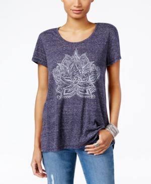 Style & Co. Lotus Graphic T-shirt, Only At Macy's