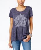 Style & Co. Lotus Graphic T-shirt, Only At Macy's