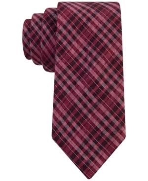 Calvin Klein Red University Slim Tie