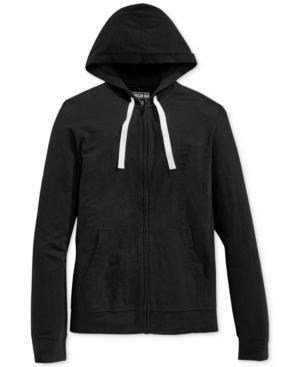 American Rag Solid Full-zip Hoodie