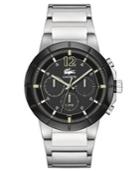 Lacoste Men's Chronograph Darwin Stainless Steel Bracelet Watch 44mm 2010744