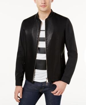 Armani Exchange Men's Mixed Media Jacket