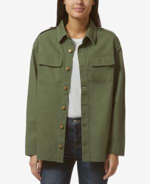 Avec Les Filles Cotton Military Jacket