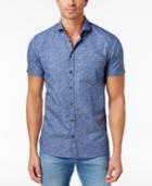 Hugo Men's Floral-print Cotton Shirt