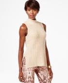 Bar Iii Sleeveless Turtleneck Sweater, Only At Macy's