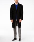London Fog Big And Tall Signature Wool-blend Overcoat