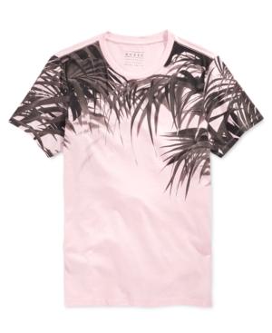 Guess Men's Panel Palms Crew Neck T-shirt