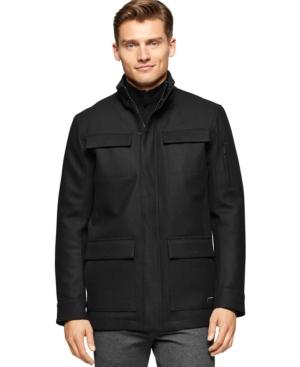 Calvin Klein 4-pocket Wool-blend Coat