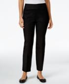 Alfred Dunner Petite Theater District Pinstripe Pants